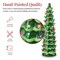 Best Choice Products Ceramic Christmas Tree, 21in Hand-Painted Holiday Decor